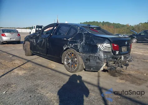 2014 BMW M5 из США, поврежденный, VIN WBSFV9C54ED097798